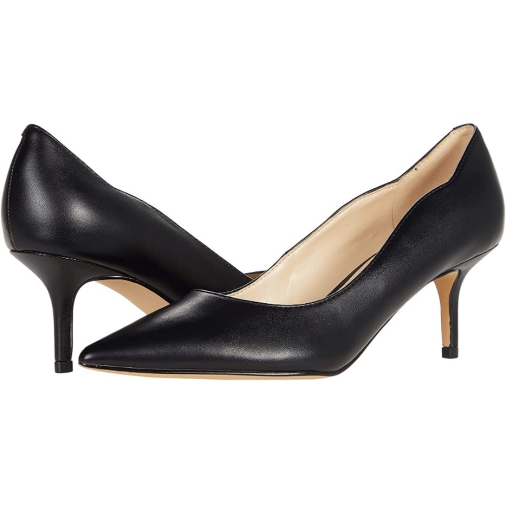 Nine West Approve Black Pointy Pumps